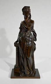 statue bronze femme