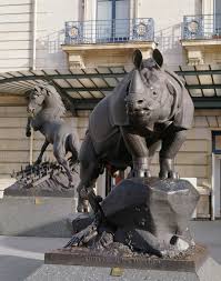 statue rhinocéros