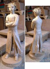 sculpture personnage