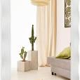 miroir cadre blanc