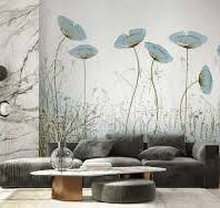 tapisserie murale salon