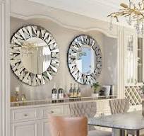 décoration miroir mural