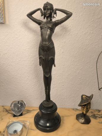 statue art deco d occasion