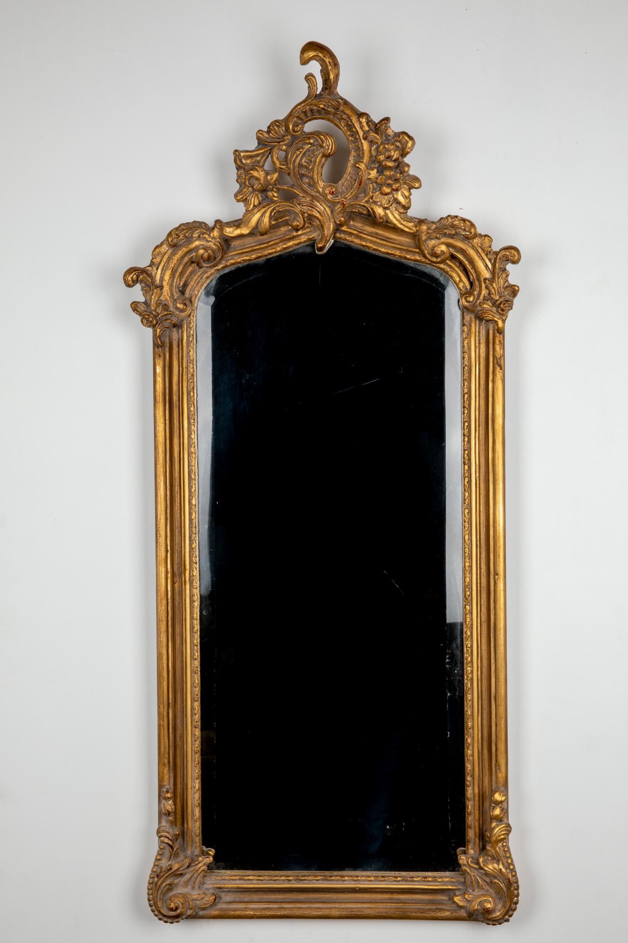 miroir baroque doré