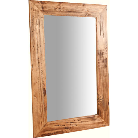 miroir en bois