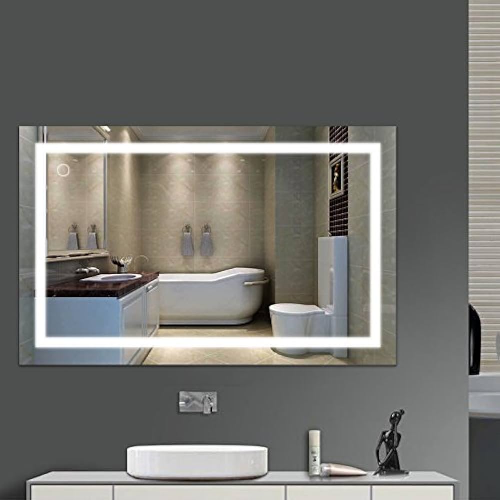 miroir salle de bain led