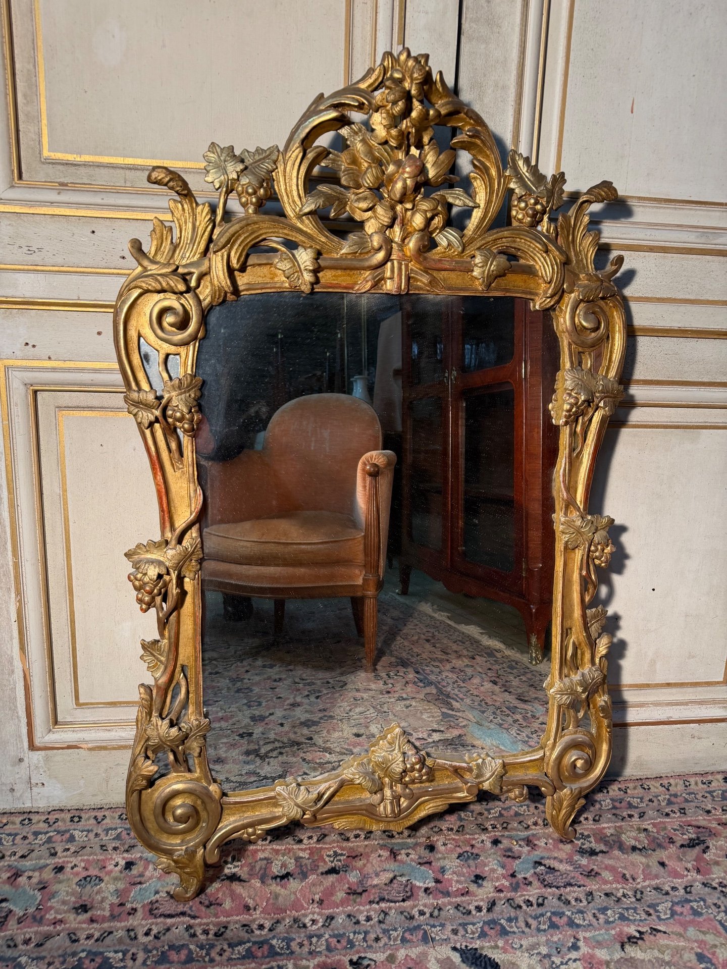 miroir louis xv