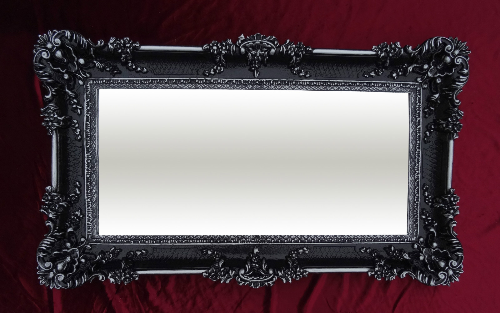miroir noir baroque
