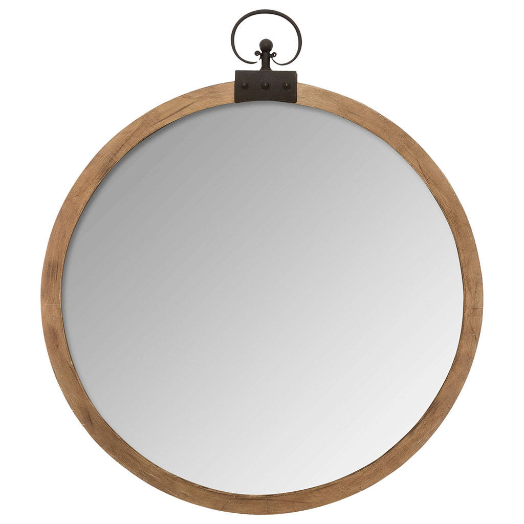 miroir rond industriel