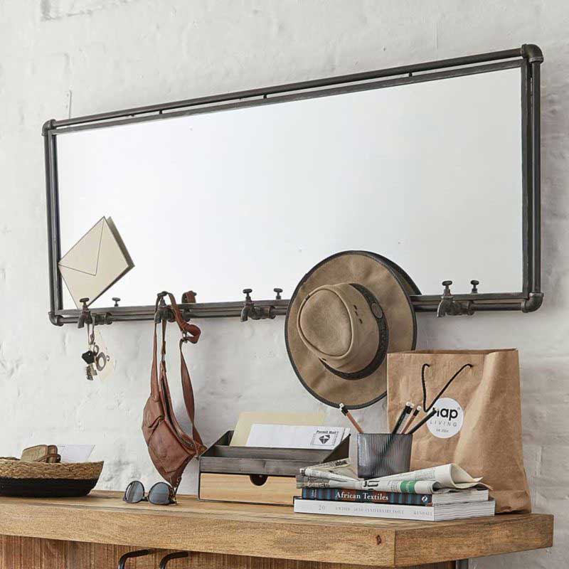 miroir style industriel