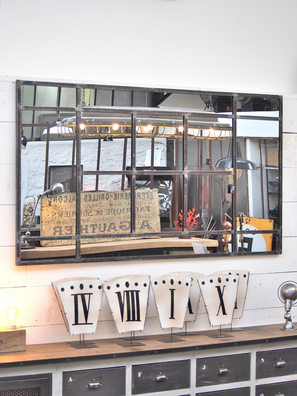 miroir style verriere