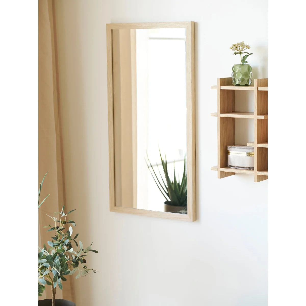 miroir bois ikea