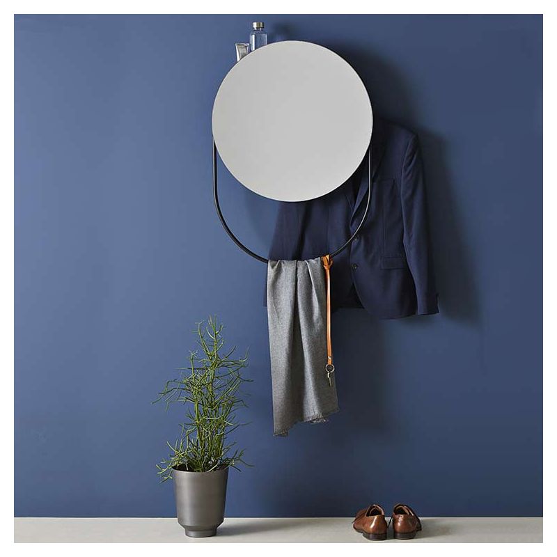 miroir design rond