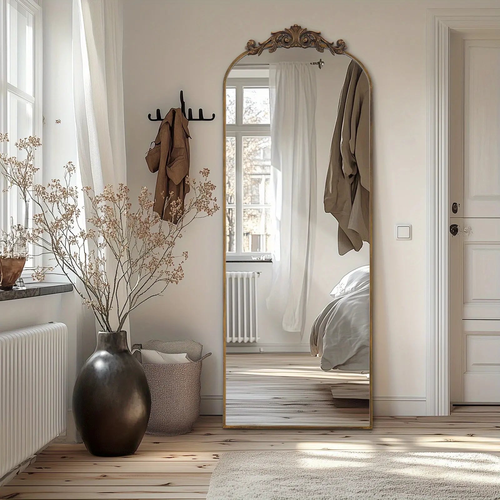 miroir sur pied design