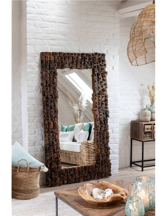 miroir design rectangulaire