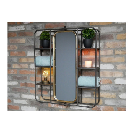 etagere miroir