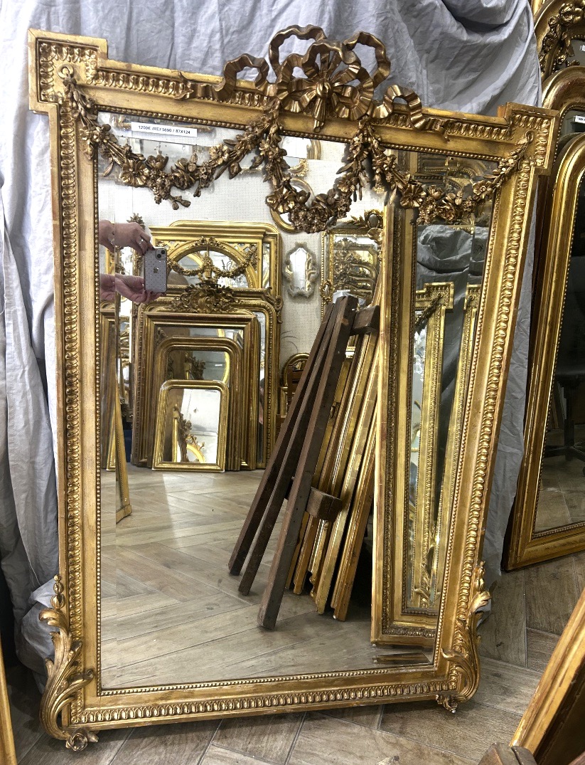 glace miroir