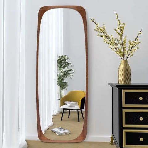 grand miroir à poser au sol ikea