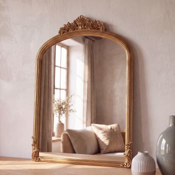 grand miroir arrondi