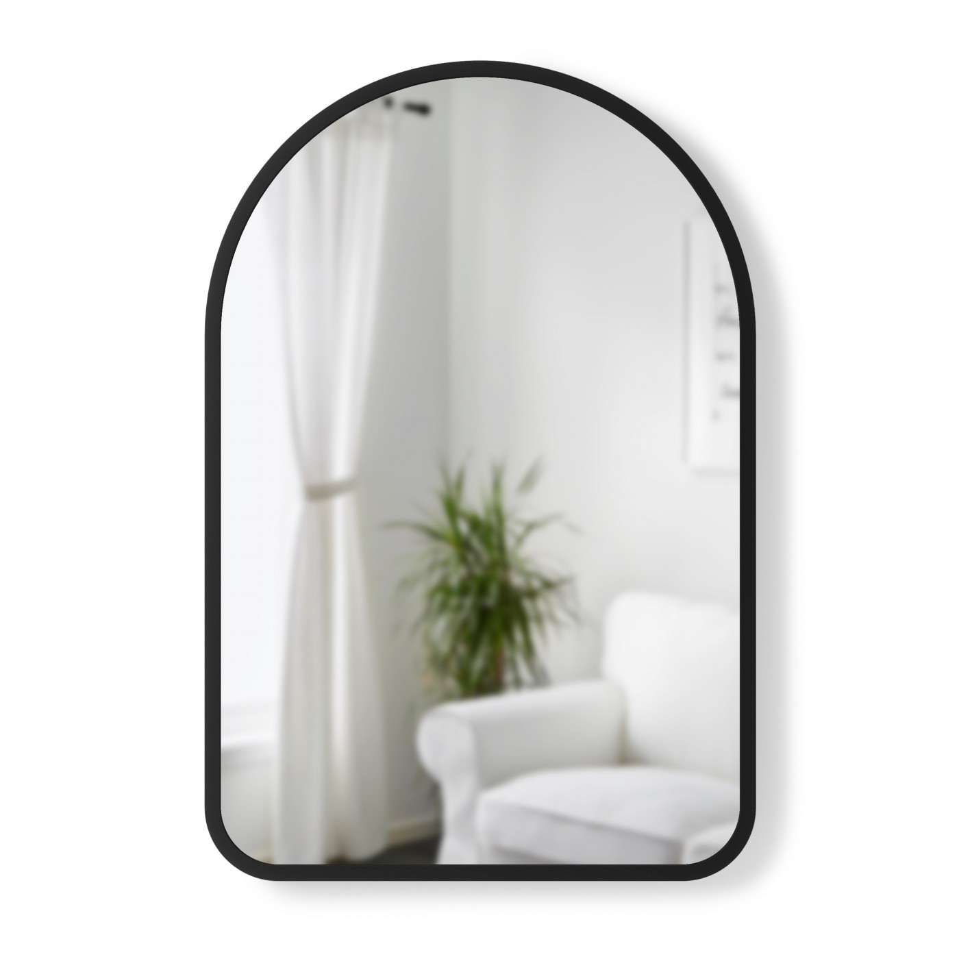 miroir bord noir