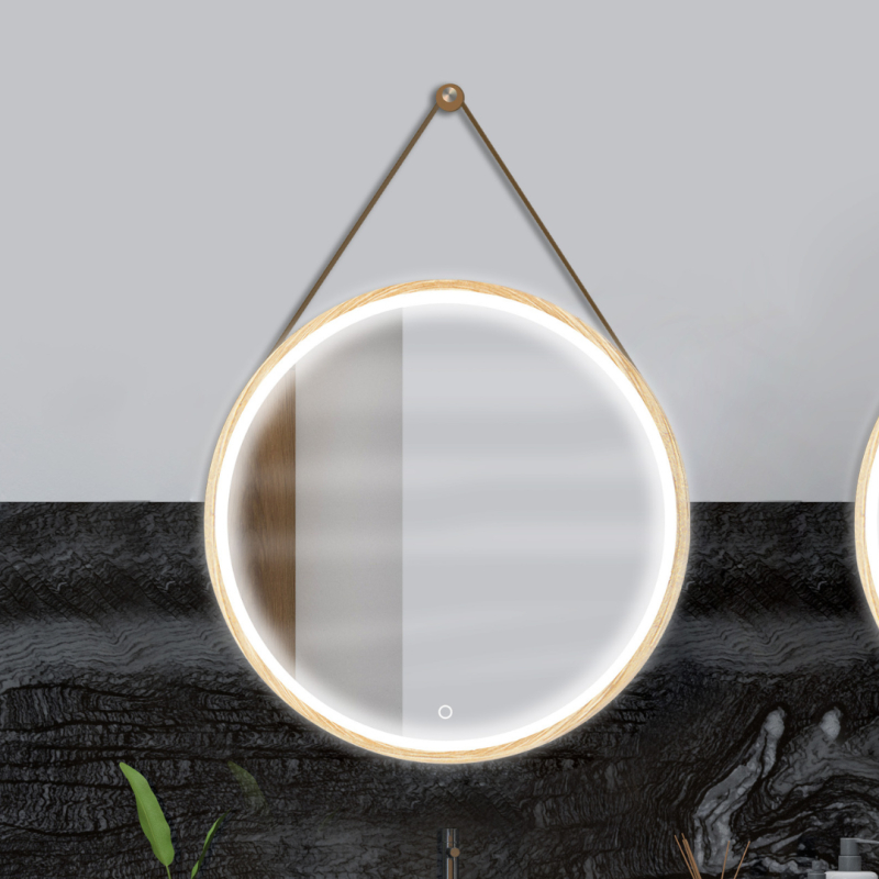 miroir salle de bain rond